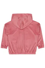 Girl's Sweatshirt 6-9 Years Old Dusty Rose - Package
