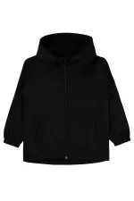 Erkek Çocuk Yağmurluk 10-13 Yaş Siyah - Paket