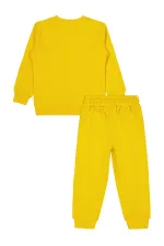Boys Tracksuit Set 2-5 Years Old Yellow - Package