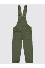 Robe trapèze fille 2-5 ans kaki - Emballage