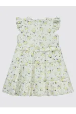 Girl's Vest and Dress 6-9 Years Yellow - Package