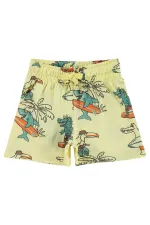 Short garçon, 2-5 ans, jaune clair - Lot