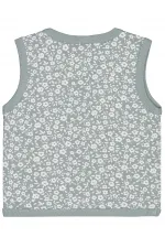 Gilet bébé vert 0-24 mois - Emballage