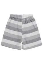 Short garçon, 6-9 ans, gris - Lot