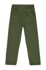 Boys' Trousers, Ages 10-13, Khaki - Pack