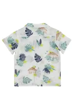 Boys' Shirt, Ages 2-5, White - Package