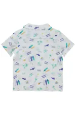 Boys' Shirt, Ages 2-5, White - Package