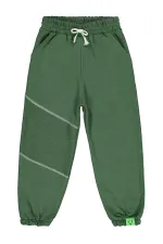 Bas de survêtement vert pour garçon (6-9 ans) - Lot