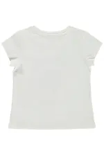 Girls' T-Shirt Km 2-5 Years Off-White - Package Girls' T-Shirt Km 2-5 Years Off-White - Package
