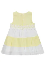 Bebek Jile ve Elbise 0-24 Ay Sarı - Paket