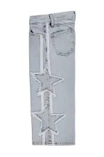 Kız Çocuk Pantolon Kot 2-5 Yaş Buz Mavi - Paket