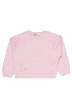 Kız Çocuk Eşofman Takımı 2-5 Yaş Pudra - Paket