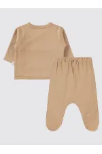 Ensemble de body bébé 0-24 mois beige - Emballage