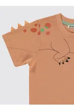 Erkek Çocuk Takım 2-5 Yaş Kiremit - Paket