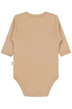 Bebek Çıtçıtlı Badi 0-24 Ay Sütlükahve - Paket