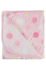 Couverture et lange pour bébé 0-24 mois rose - Emballage