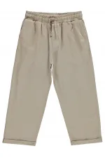 Erkek Çocuk Pantolon 10-13 Yaş Bej - Paket