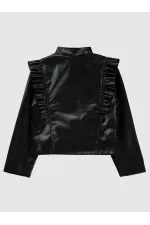 Veste noire pour fille de 6 à 9 ans - Emballage