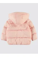 Kız Çocuk Mont 2-5 Yaş Pudra - Paket