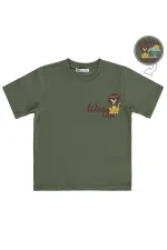 Boys' T-Shirt, Ages 2-5, Khaki - Pack Boys' T-Shirt, Ages 2-5, Khaki - Pack