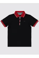 Lot de t-shirts noirs pour garçons de 6 à 9 ans