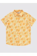 Erkek Çocuk Gömlek 10-13 Yaş Oranj - Paket