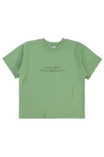 T-shirt garçon 6-9 ans kaki clair - Emballage