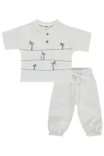 Ensemble bébé 0-24 mois, blanc cassé - Emballage