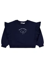 Kız Çocuk Eşofman Takımı 2-5 Yaş Lacivert - Paket