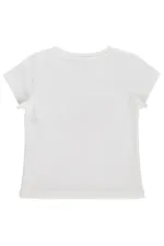 Kız Çocuk Tişört Km 2-5 Yaş Kırık Beyaz - Paket