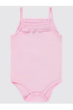 Body bébé à boutons-pression rose 3-6-9 mois - Emballage