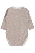 Bebek Çıtçıtlı Badi 0-24 Ay Kahve - Paket Bebek Çıtçıtlı Badi 0-24 Ay Kahve - Paket