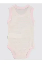 Bebek Çıtçıtlı Badi 0-24 Ay Pembe - Paket