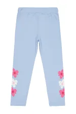 Collants bleus pour fille de 6 à 9 ans - Paquet
