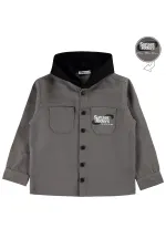 Boys' Shirt, Ages 6-9, Grey - Pack