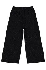 Kız Çocuk Pantolon 6-9 Yaş Siyah - Paket