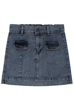 Kız Çocuk Etek 6-9 Yaş Mavi - Paket