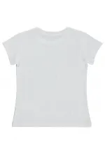 Kız Çocuk Tişört 6-9 Yaş Kırık Beyaz - Paket