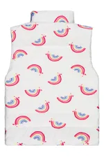 Kız Çocuk Yelek 6-9 Yaş Ekru - Paket