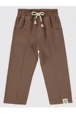 Boy Trousers 2-5 Years Old Brown - Package