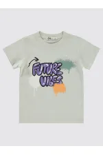 Boys T-Shirt 2-5 Years Old Light Gray - Pack