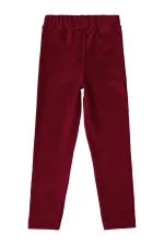 Leggings bordeaux pour filles de 6 à 9 ans - Emballage