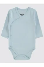 Body bébé à boutons-pression bleu 0-24 mois - Emballage