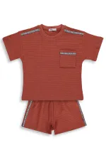 Boys' Team Set 2-5 Years Old, Terracotta - Pack