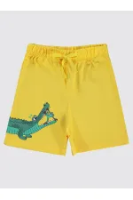 Erkek Çocuk Şort 2-5 Yaş Sarı - Paket