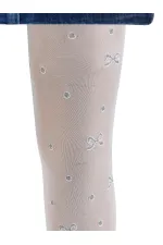 Kız Çocuk Külotlu Çorap 2-9 Yaş Beyaz - Paket Civil