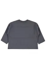 Bebek Sweatshirt 0-24 Ay Füme - Paket