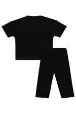 Girls' Team Set 6-9 Years Old Black-Black - Package