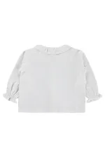 Girls' Shirt, Ages 2-5, Off-White - Package