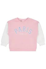 Kız Çocuk Sweatshirt 2-5 Yaş Pembe - Paket